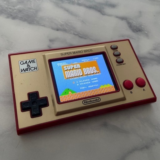 公式 懐かしのゲームウォッチ スーパーマリオ