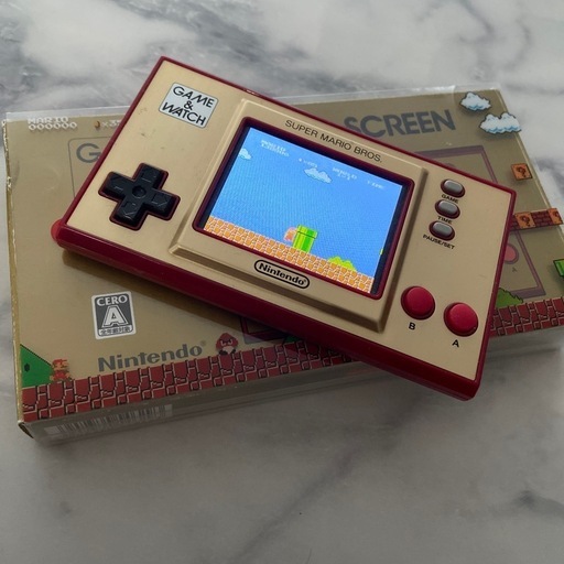 懐かしのゲームウォッチ　スーパーマリオ