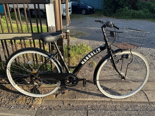 【整備済】6段ギア27インチ自転車　オートライト