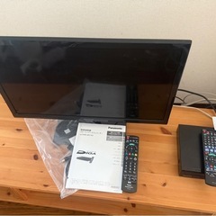 【セット】テレビとブルーレイレコーダー譲ります（パナソニック製・動作品）の画像