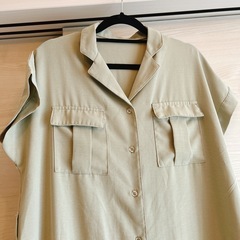 【美品‼️】GRL シャツワンピース(ベルト付き)の画像