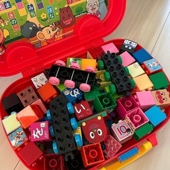 アンパンマン知育ブロックの画像