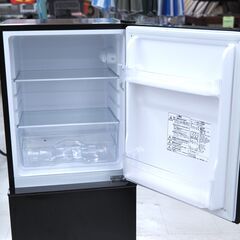 冷蔵庫　106L　2ドア　ニトリ　NTR-106BK　リユース品　価格　19,800円の画像