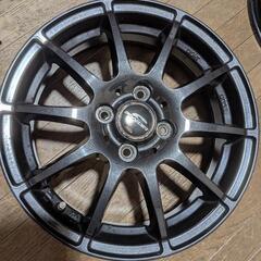 マルカ　MIDシュナイダー stag  15×4.5J＋43 ストロングガンメタ　4本の画像