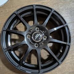 マルカ　MIDシュナイダー stag  15×4.5J＋43 ストロングガンメタ　4本の画像