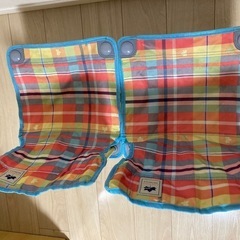 ロゴス　キッズチェア2脚　アウトドア　キャンプの画像