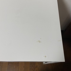 傷汚れあり IKEA micke ミッケ デスク ホワイト 机の画像