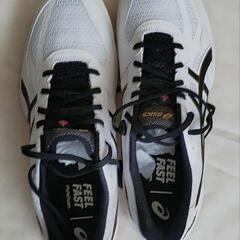 アシックス ASICS/バレーボールシューズ /ローテ ジャパンライト FF/1053A002 147/カラー：ホワイト×ブラック　新品未使用の画像