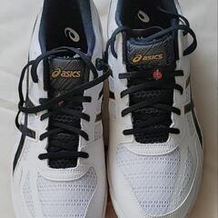 アシックス ASICS/バレーボールシューズ /ローテ ジャパンライト FF/1053A002 147/カラー：ホワイト×ブラック　新品未使用の画像