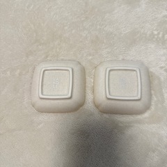 豆皿  ホワイト 2枚セットの画像