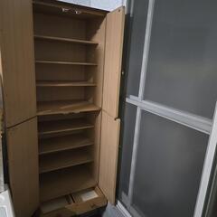 下駄箱　靴箱　棚の画像