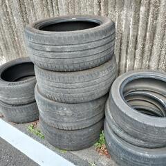 ☆廃タイヤ　無料　引き取り限定の画像