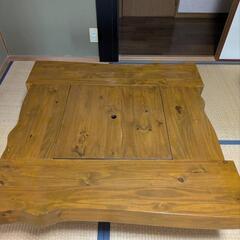 昭和レトロ囲炉裏テーブルの画像