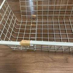 IKEA ワイヤーバスケット　カゴ　収納の画像