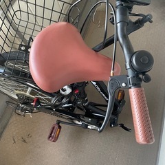 【新宿御苑】美品/カゴ付き 20インチ 6変速ギア　の画像