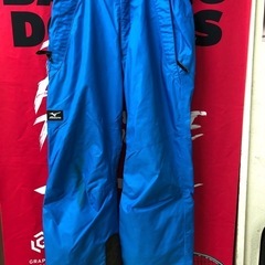 Mizuno 上下Sサイズ スキーウェア 青 ジャケットと青パンツセットの画像