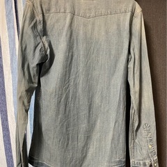 AMERICAN EAGLE 長袖デニムシャツ　サイズXSの画像