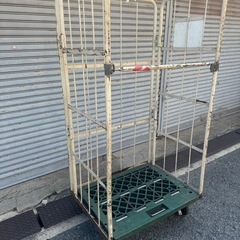 カゴ台車　折りたたみ　便利なカゴ台車　の画像