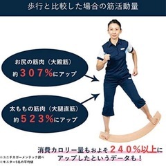 1日たった1分からOK！スタイルアップが目指せるバランスボードの画像