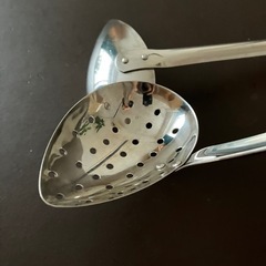 取引交渉中　レードル穴あきレードルの画像