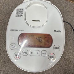 ジャー炊飯器 アイリスオーヤマ 2019年製の画像