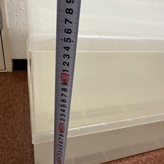 無印良品衣装ケース2個セット(65×40×18)の画像