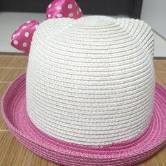 キティの麦わら帽子の画像
