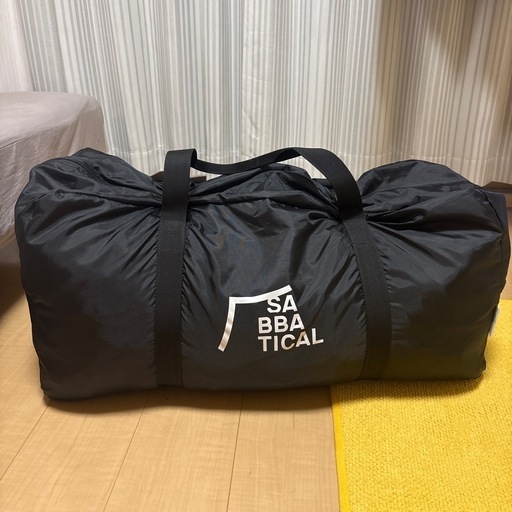 サバティカルギリア　キャンプ　テント