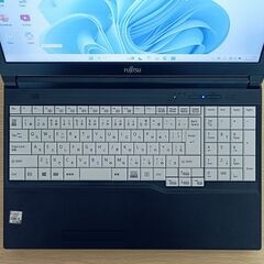 2020年製 ノートパソコン 富士通 LIFEBOOK A7510/E 10世代 i5 SSD 512GB メモリ 16GB Windows11 Office付き 15.6インチ テンキー 51の画像