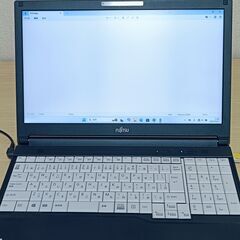 2020年製 ノートパソコン 富士通 LIFEBOOK A7510/E 10世代 i5 SSD 512GB メモリ 16GB Windows11 Office付き 15.6インチ テンキー 51の画像