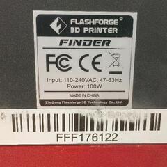 0727-227 3Dプリンター FLASHFORGEの画像