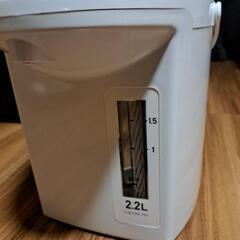 2.2l ピーコック　電気ポット　給湯ポットの画像