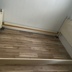 ベッド＋マットレスセットの画像