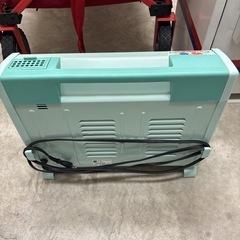 スチームファンヒーター 電気ストーブ 電熱線 ミント National スチームファンヒーターの画像