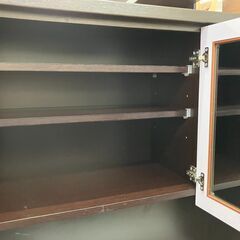 💎レンジボード💎NITORI💎食器棚💎横幅90㎝💎オシャレ💎お買い得価格❗❗💎No.1460💎の画像