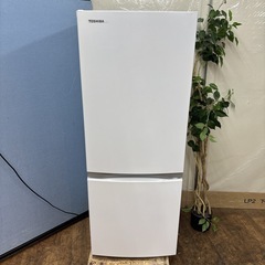 I335 🌈 大決算セール特別価格！ TOSHIBA 冷蔵庫 (153L) ⭐ 動作確認済 ⭐ クリーニング済の画像