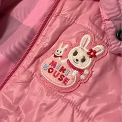 【ミキハウスうさこアウター80サイズ】の画像