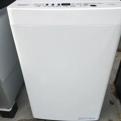 高年式　美品　2021年製　Hisense　洗濯機の画像