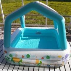 INTEX (インテックス) ビニールプール 屋根付き 子ども 水遊び 夏休み BBQの画像