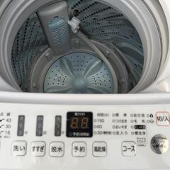 高年式　美品　2021年製　Hisense　洗濯機の画像