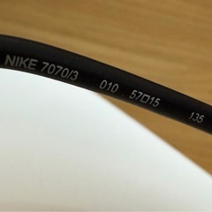 NIKE メガネフレームの画像