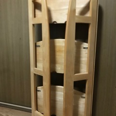 畳める棚の画像