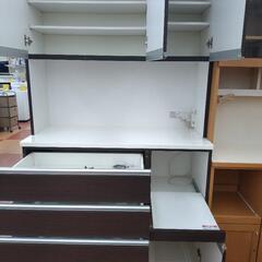 ★限定SALE20%OFF★《尼崎市/リサイクルショップドリーム次屋店》ニトリ 3枚扉オープンボード ブラウン 中古品 ☆尼崎市若王寺☆の画像