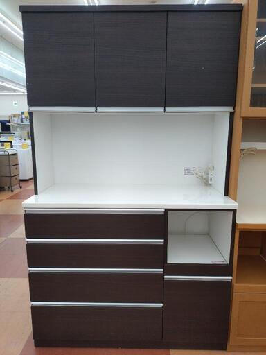 ★限定SALE20%OFF★《尼崎市/リサイクルショップドリーム次屋店》ニトリ 3枚扉オープンボード ブラウン 中古品 ☆尼崎市若王寺☆