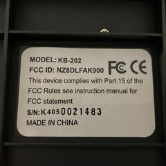 【新品】ps/2キーボードの画像