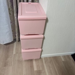 ニトリ　収納ケース　3つの画像
