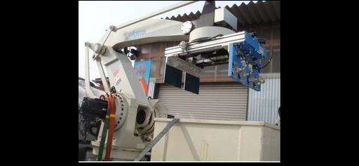 ほぼ未使用) パレタイザー ロボット 生産ライン 梱包 okura ロボット