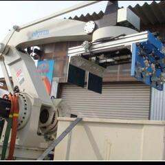 (ほぼ未使用) パレタイザー ロボット 生産ライン 梱包　okura ロボット パレット 輸送機　物流業界向けロボット　Ai1800

の画像