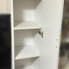 全身鏡付き棚の画像