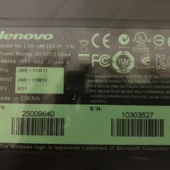 【新品】lenovo ps/2 キーボードの画像